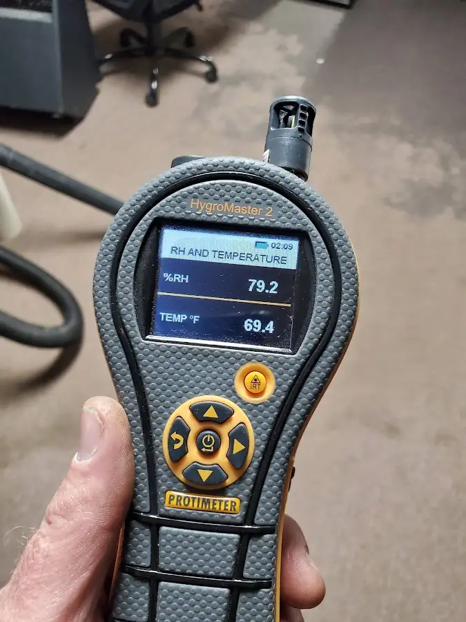 Moisture meter humidity assessment for Mold Remediation & Removal in Lynwood